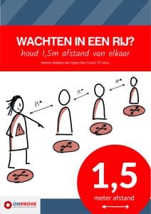 wachten in een rij